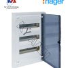 vỏ tủ điện âm tường 36 module hager vf312tm