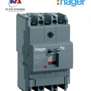 Aptomat khối Hager MCCB 3P 80A 18KA HDA080Z