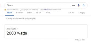 1kw bằng bao nhiêu w