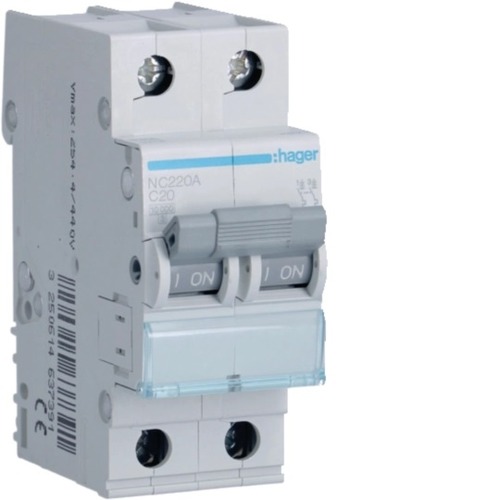 Aptomat Hager NC 2P 10kA