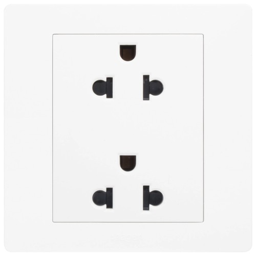 Ổ cắm đôi 3 chấu Hager Muse WGMS216EA