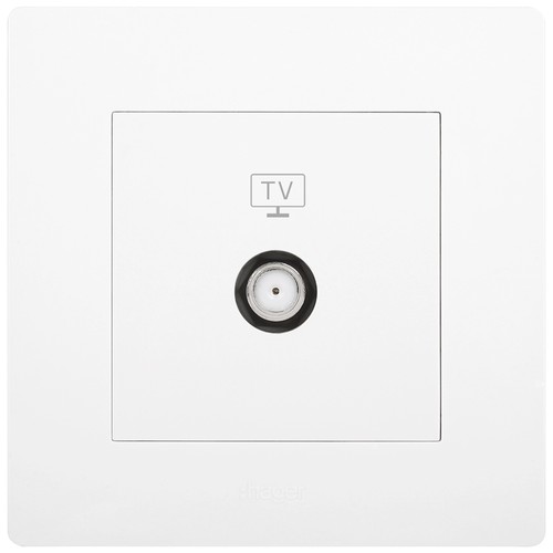 Ổ cắm TV kiểu F Hager Dream